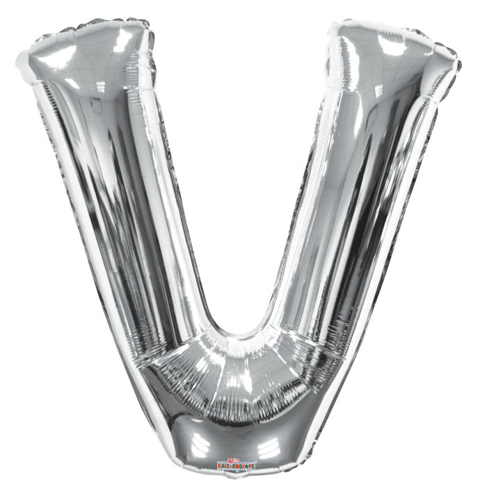 34" Silver - V
