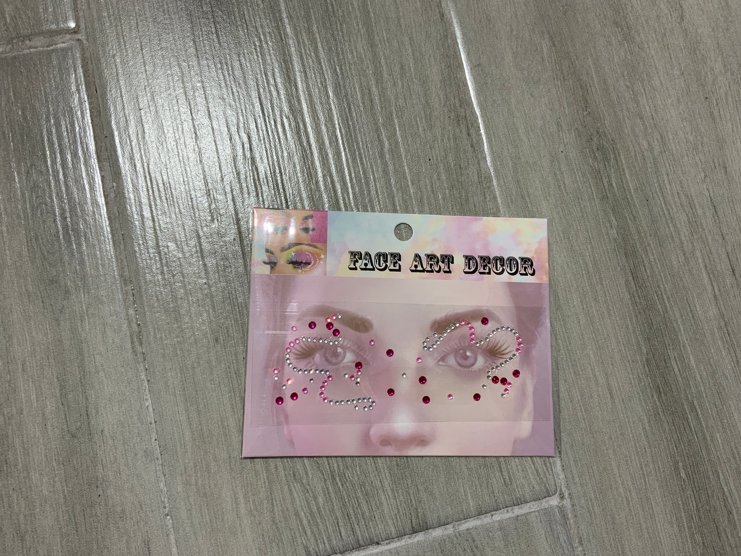 MA452 Gems Face Art Sticker
