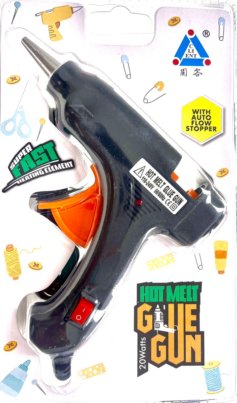 MA043 Glue Gun - Blue