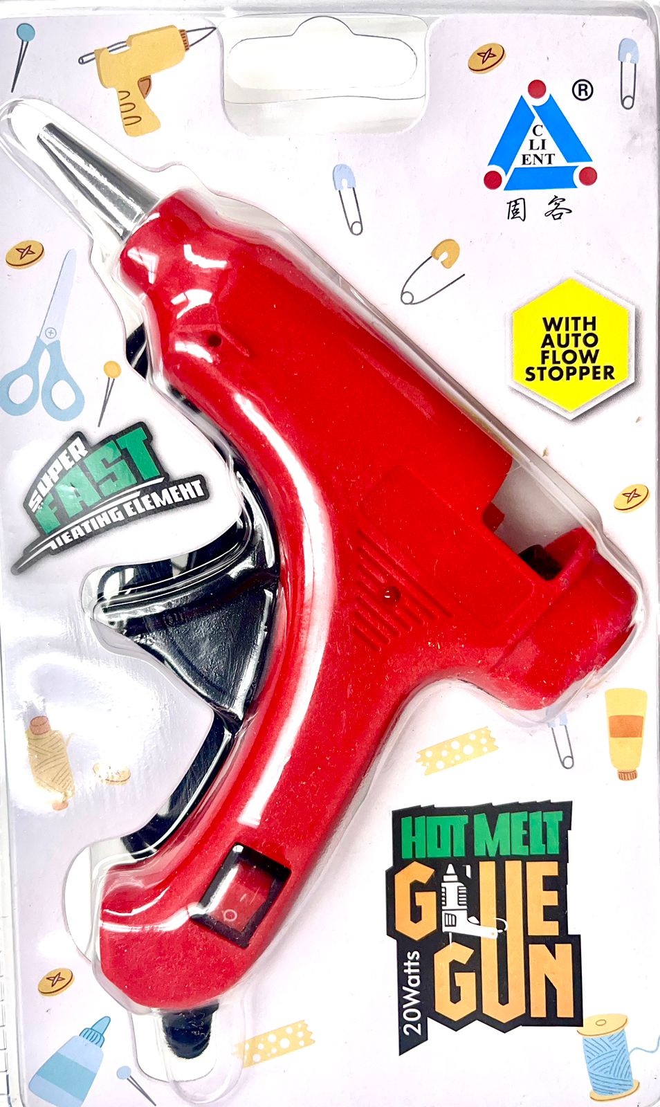 MA043 Glue Gun - Blue