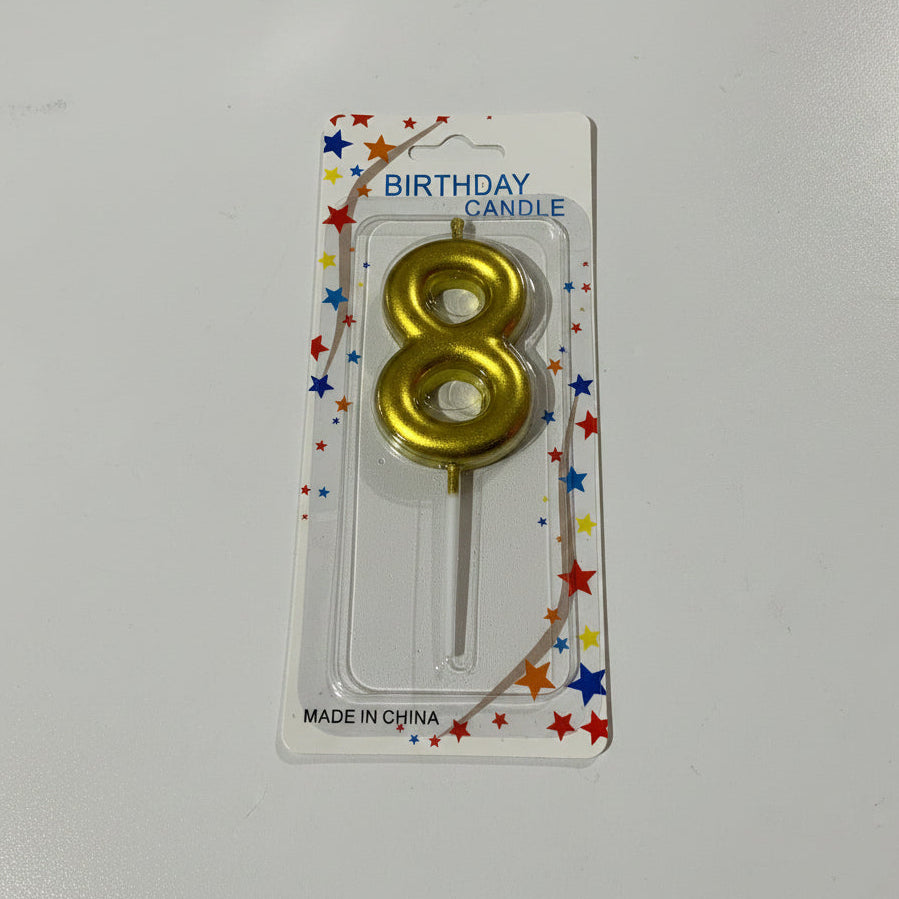 MA273 Birthday Number Candle