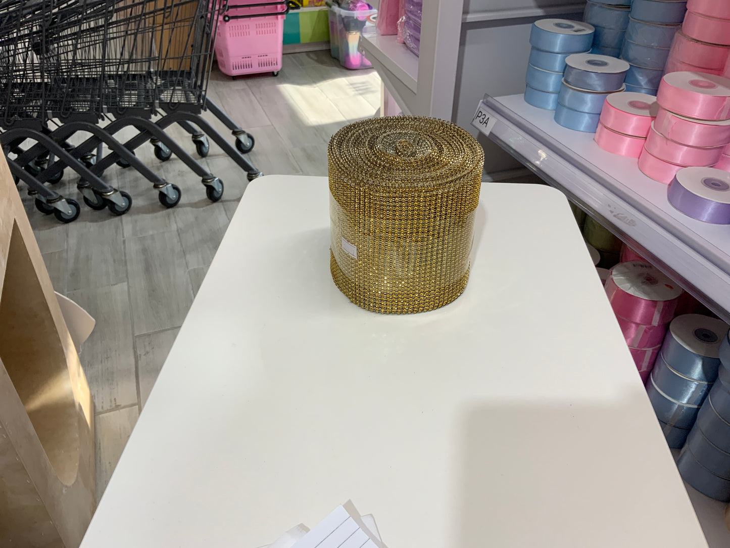 PIEDRA MA261-2 3MM 9MT ROLL DORADO