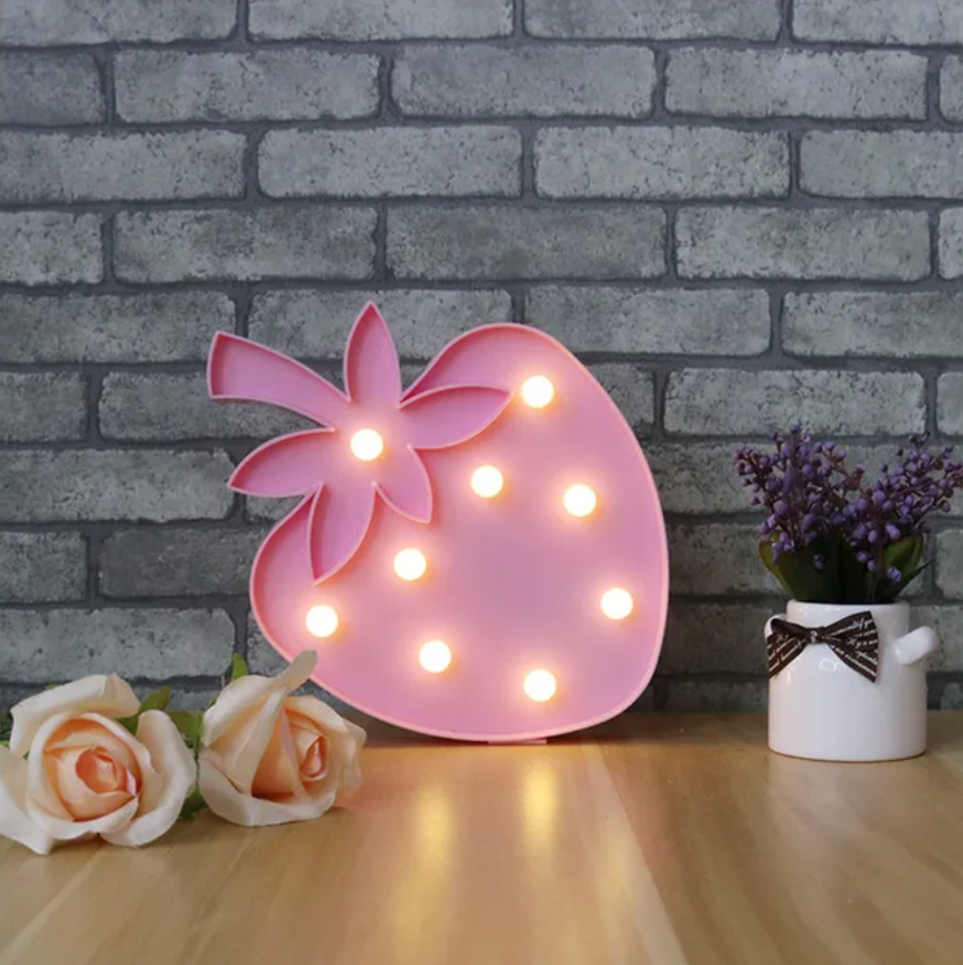 MA200 Battery Strawberry Lamp - Red