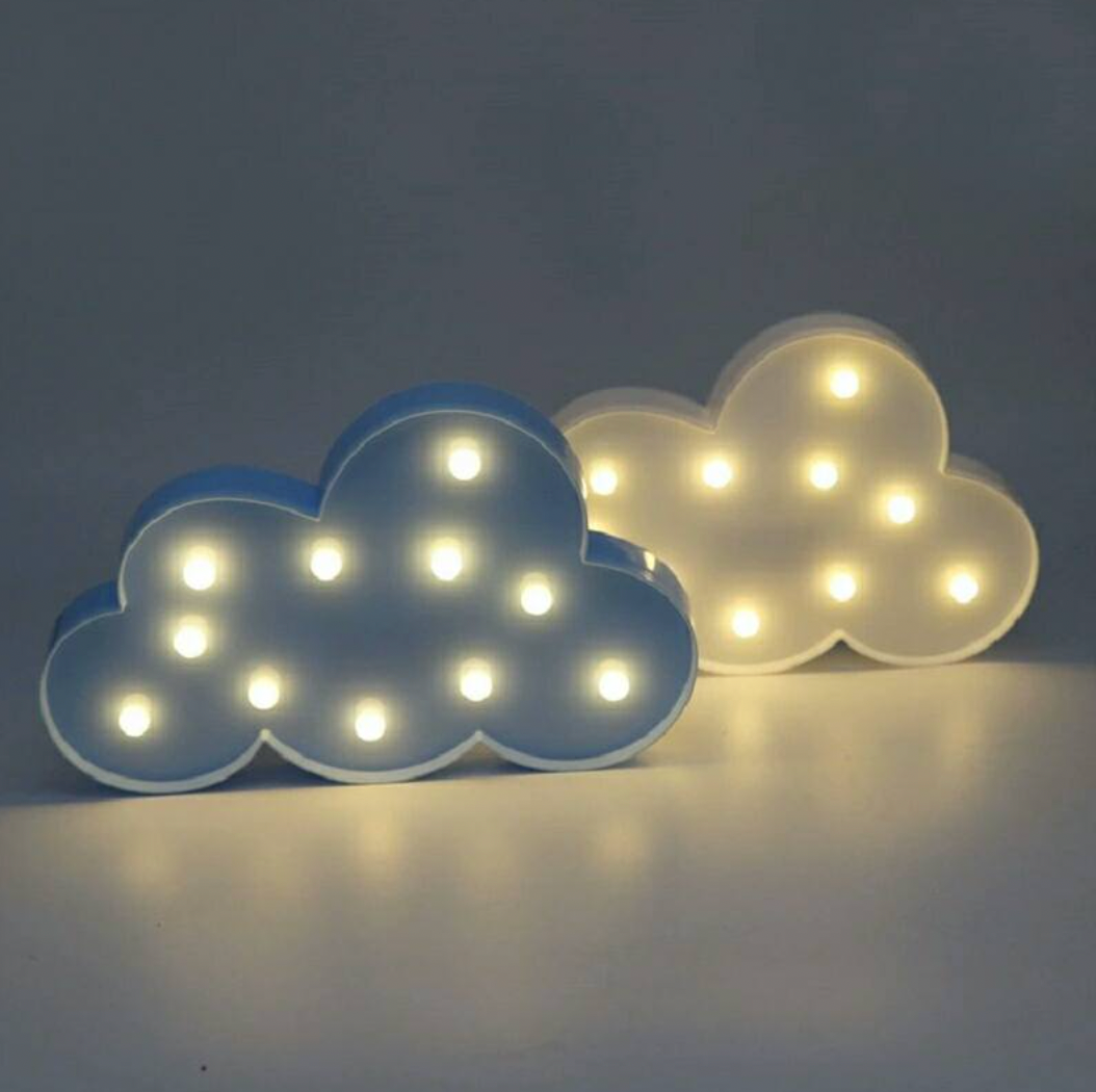 MA215 Battery Cloud Lamp - Blue