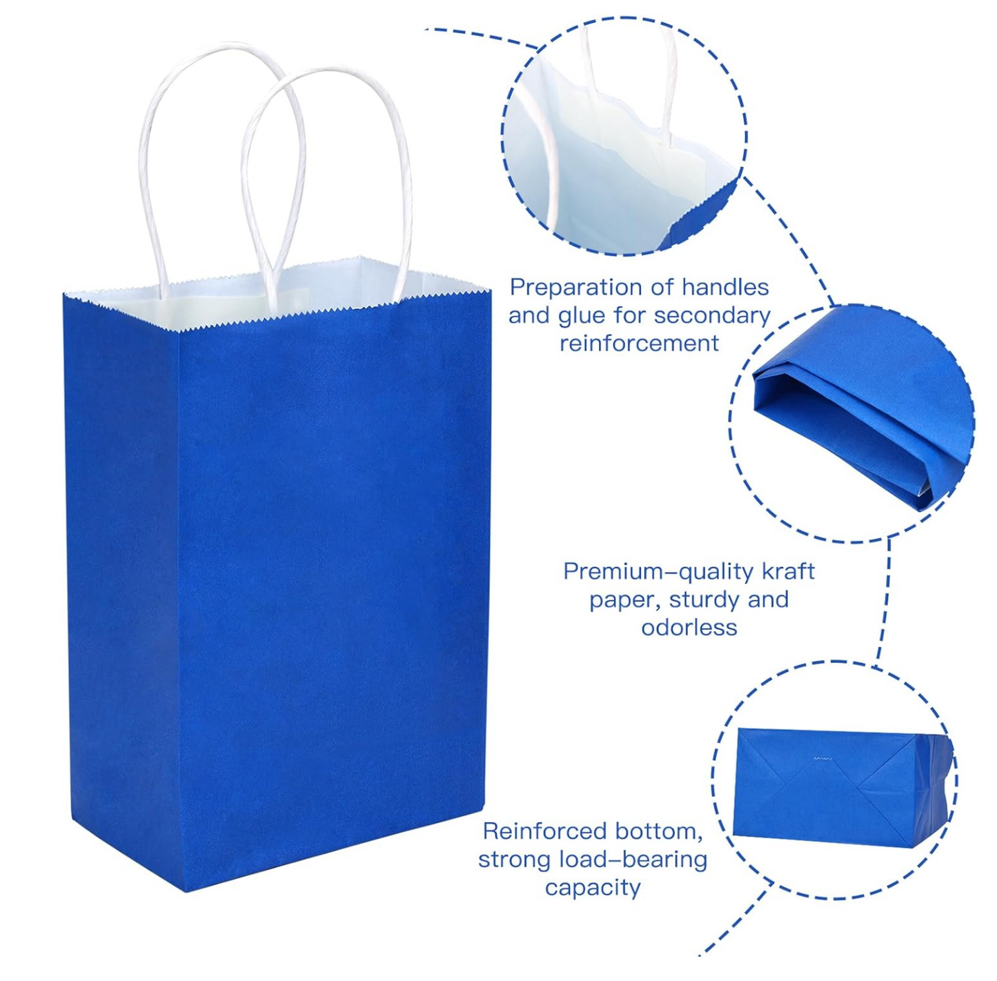 MA356 Paper Gift Bag x 12Pcs