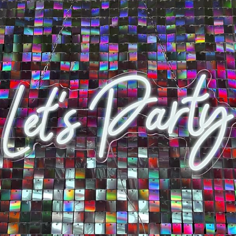 MA587 Led Light Let's Party Sing