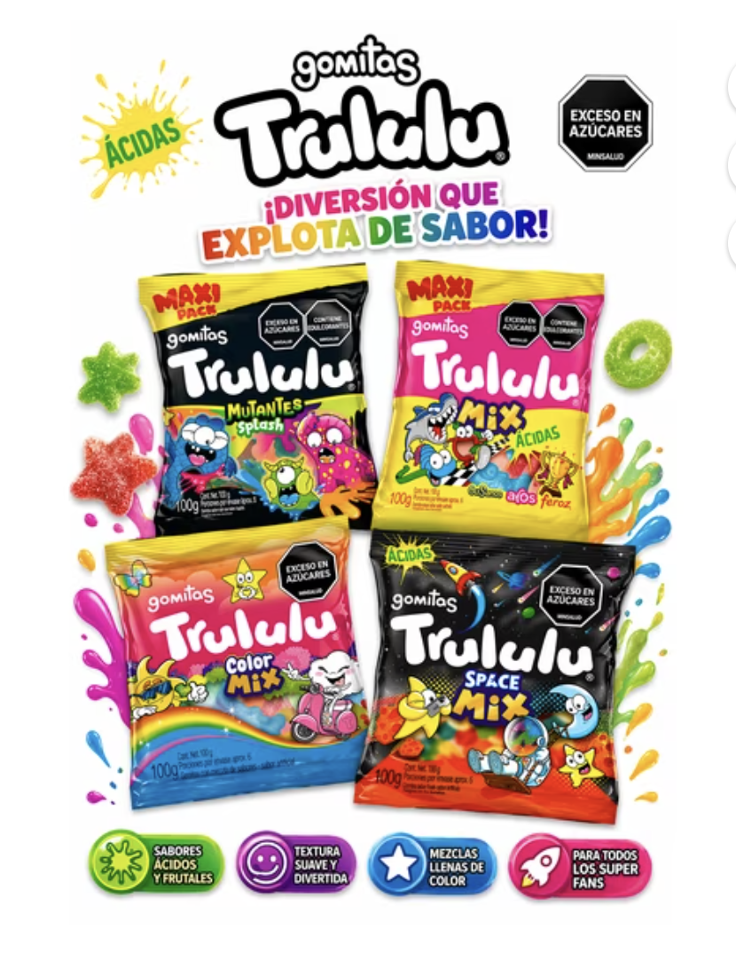 π Trululu Assorted Gummy Candy β Individual Bag