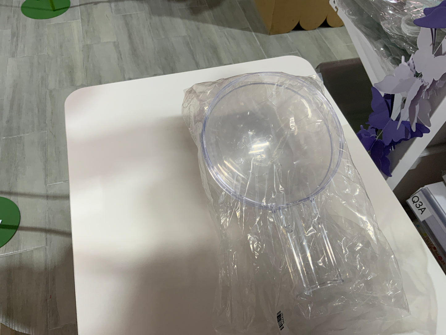 MA437 Acrylic Sphere for Floral Design 5.5 diameter