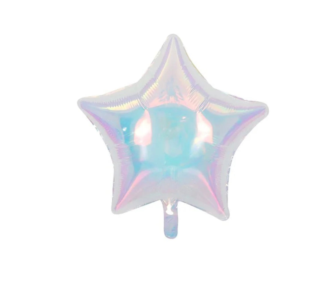 MA341 Iridescent Shape Balloon 10"
