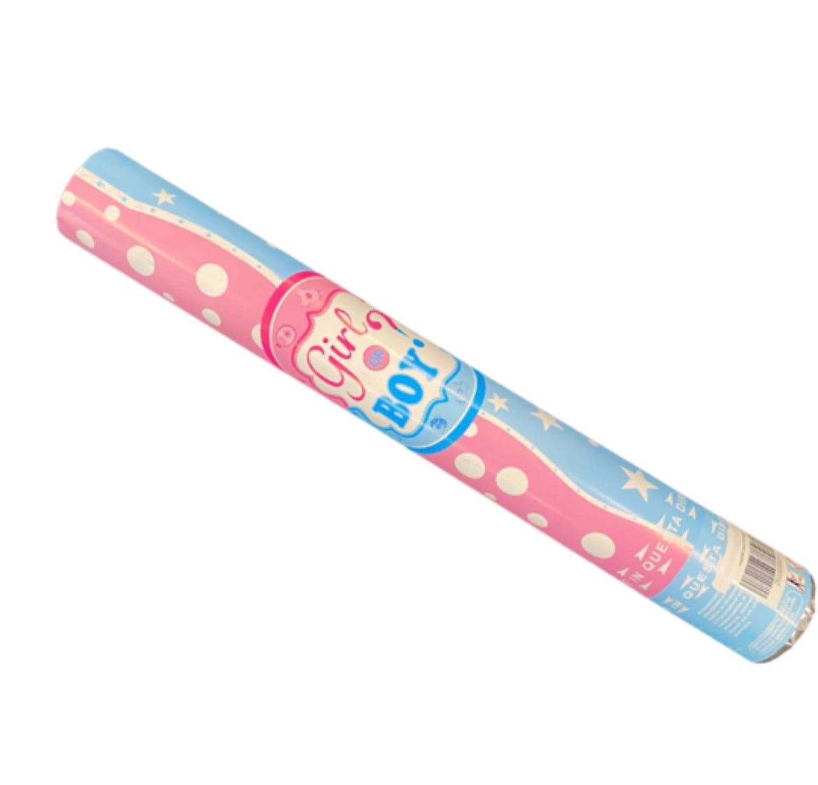 MA336 Gender Reveal Confetti Cannon - Blue