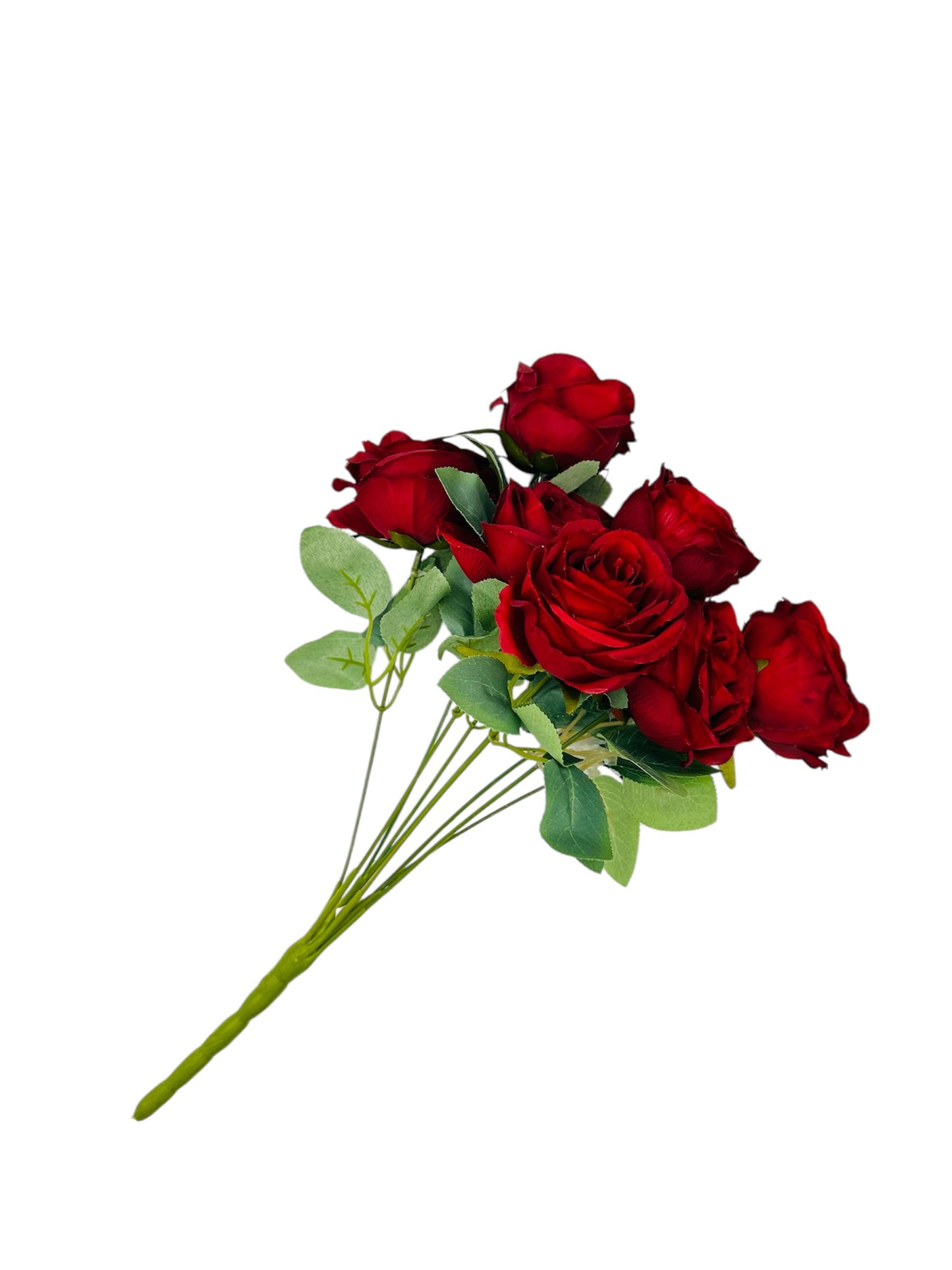 MA327 - Silk Artificial Rose – 9 Stems