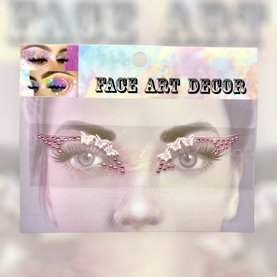 MA451 Gems Face Art Sticker