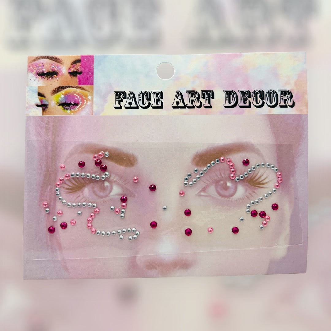MA452 Gems Face Art Sticker - #2
