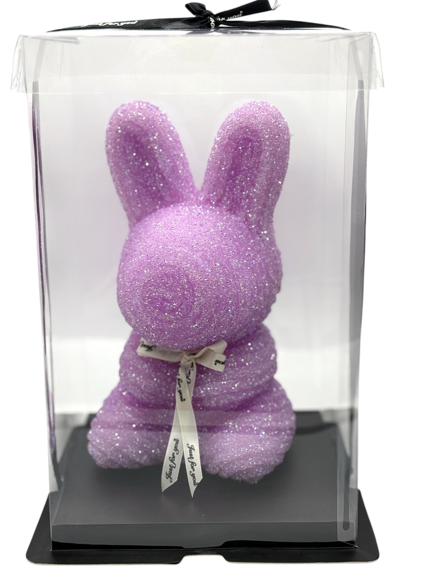 MA132 Diamond Teddy Rabbit 9" - White