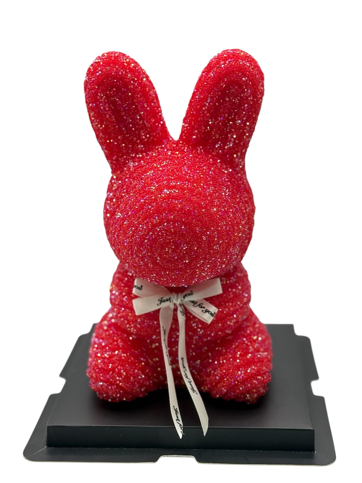 MA132 Diamond Teddy Rabbit 9" - White