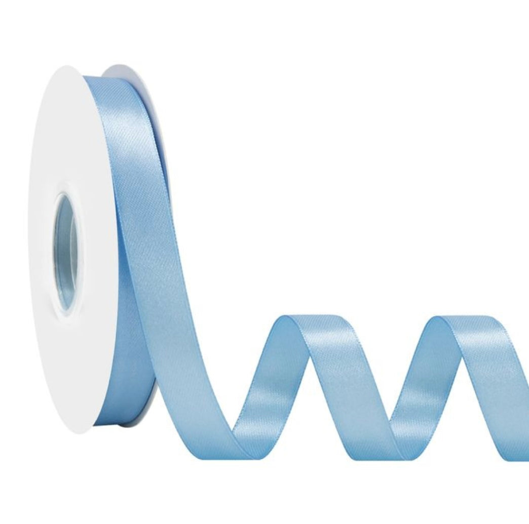 MA469 Satin Ribbon O.5" X 26,80 Yards - Baby Blue