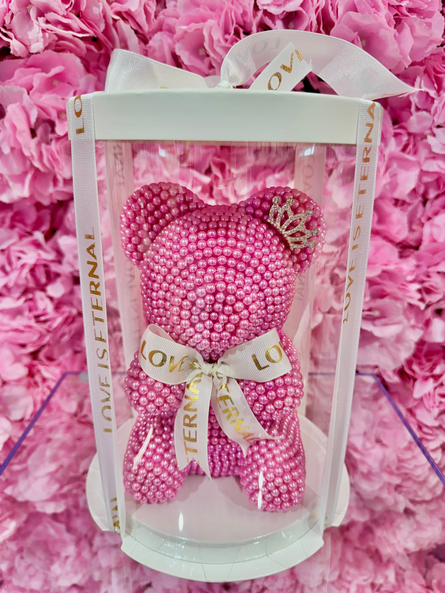 MA511 Pearl Teddy Bear 7,4" x 4"
