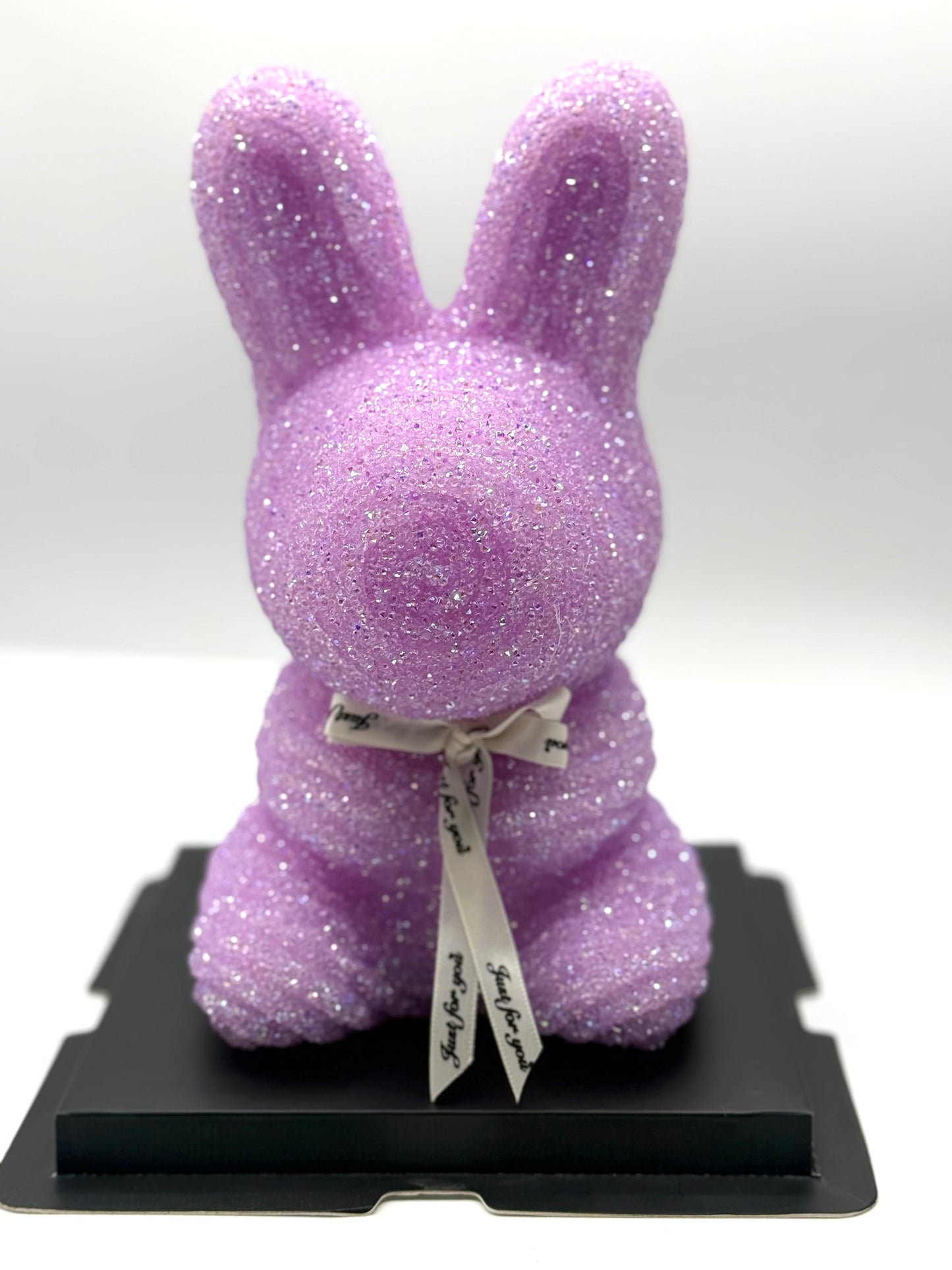 MA132 Diamond Teddy Rabbit 9" - White