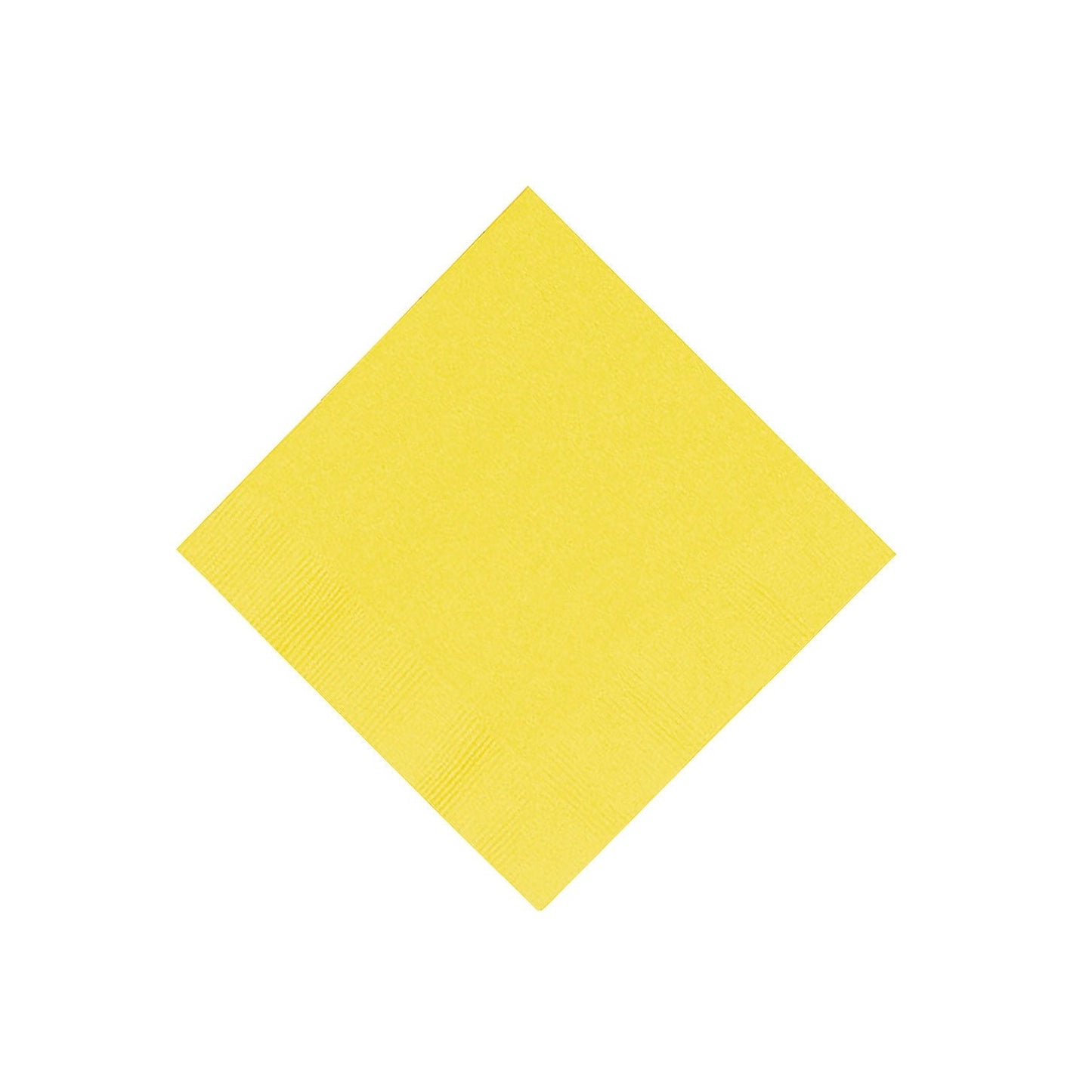 Neon Yellow Solid Lunch Napkins 20ct