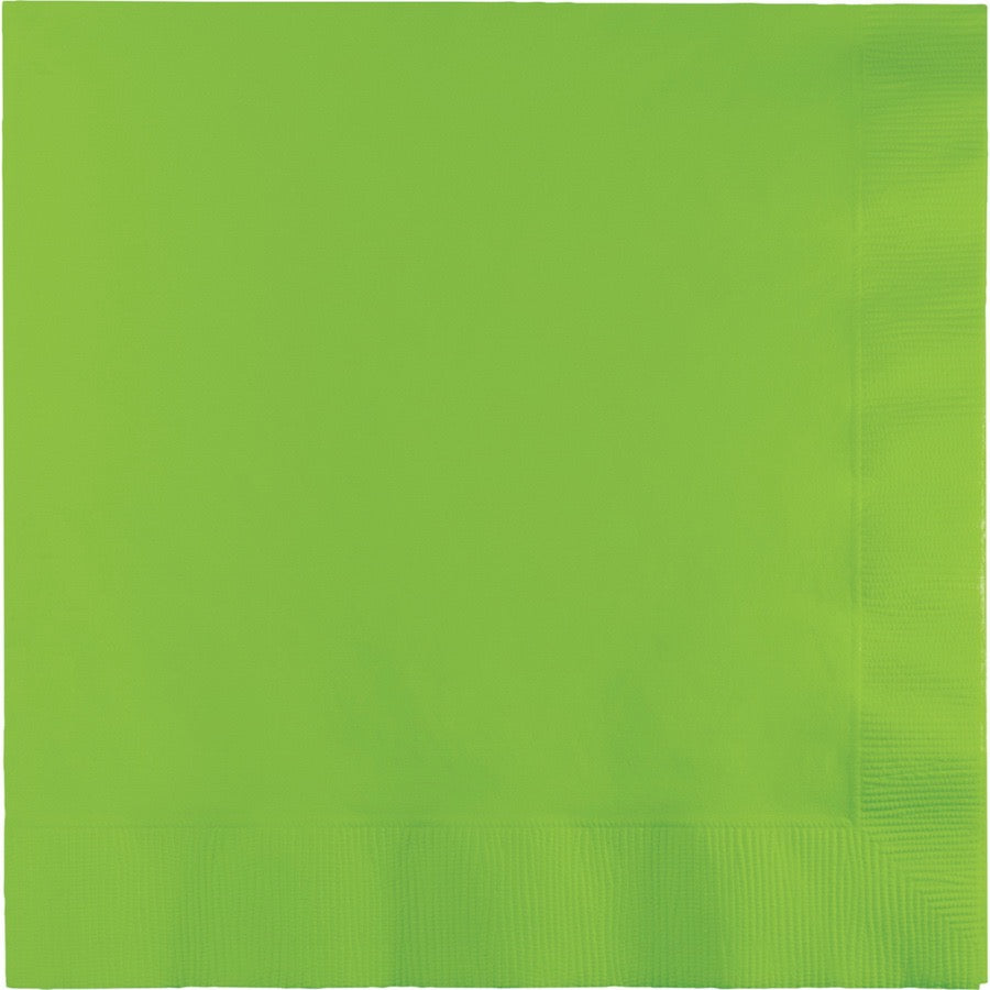 Lime Green Solid Lunch Napkins 20ct