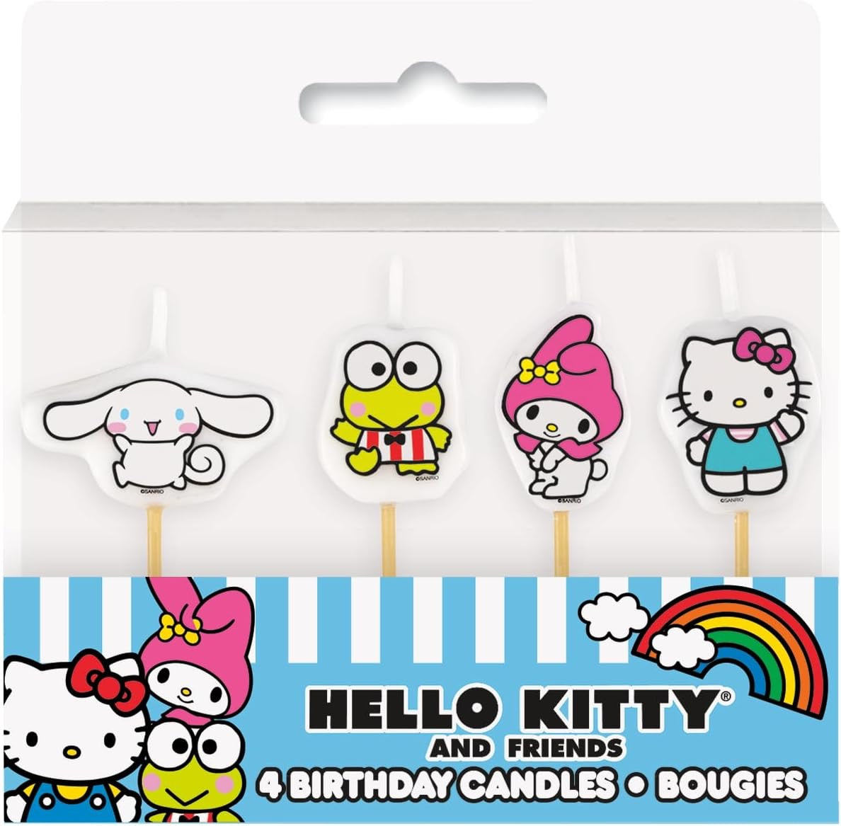 Hello Kitty and Friends candles 4ct