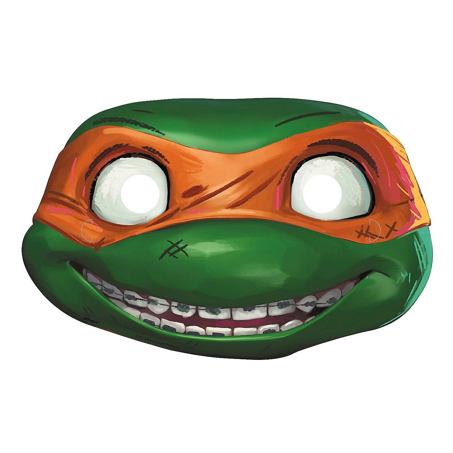 Ninja Turtles Assorted Paper Masks 8ct