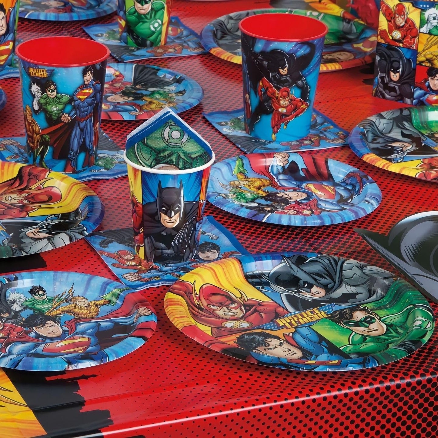 Justice League 9oz Paper Cups 8ct