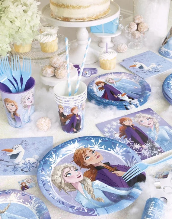 Frozen 2 Round 7" Plates 8ct