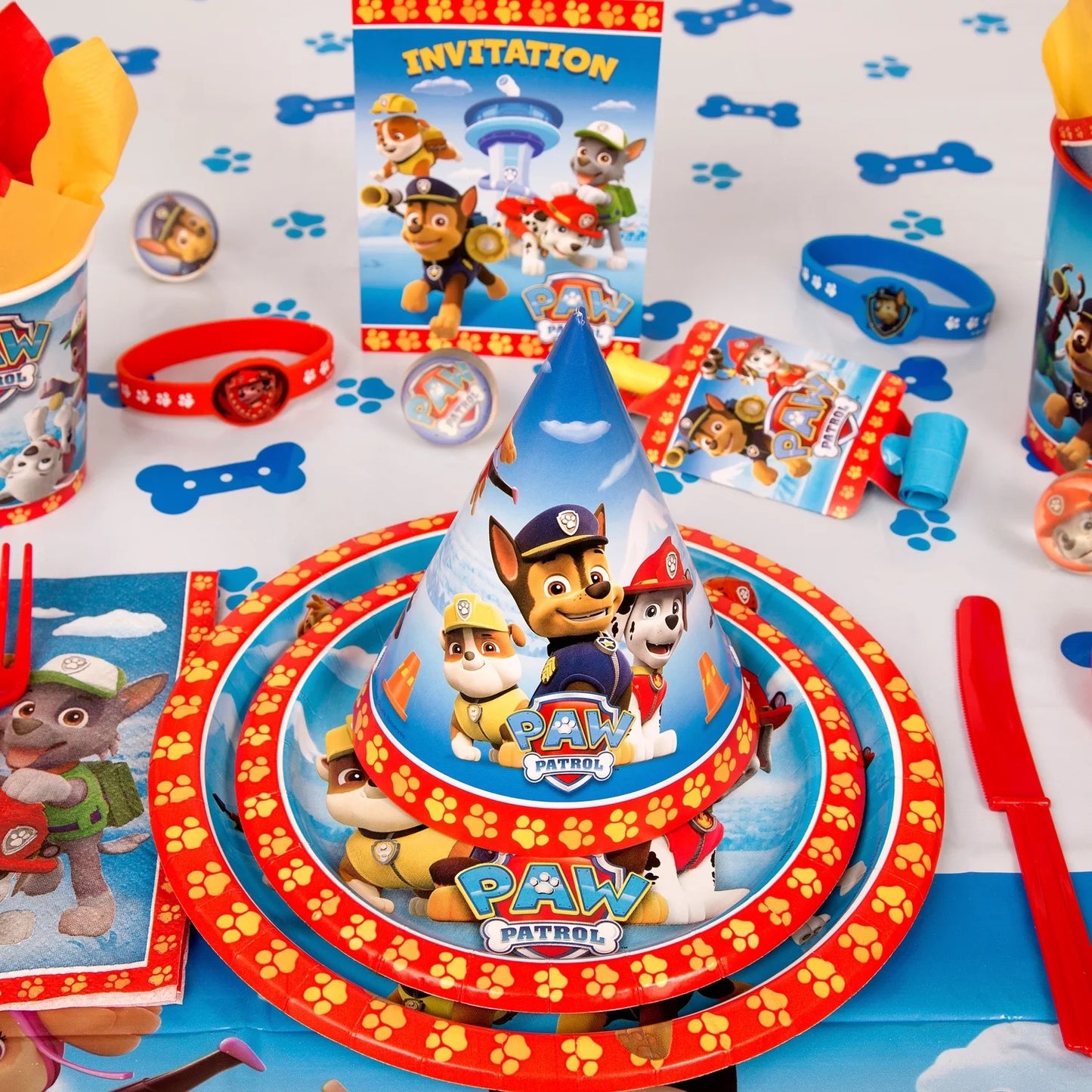 Paw Patrol Stretchy Bracelets 4ct