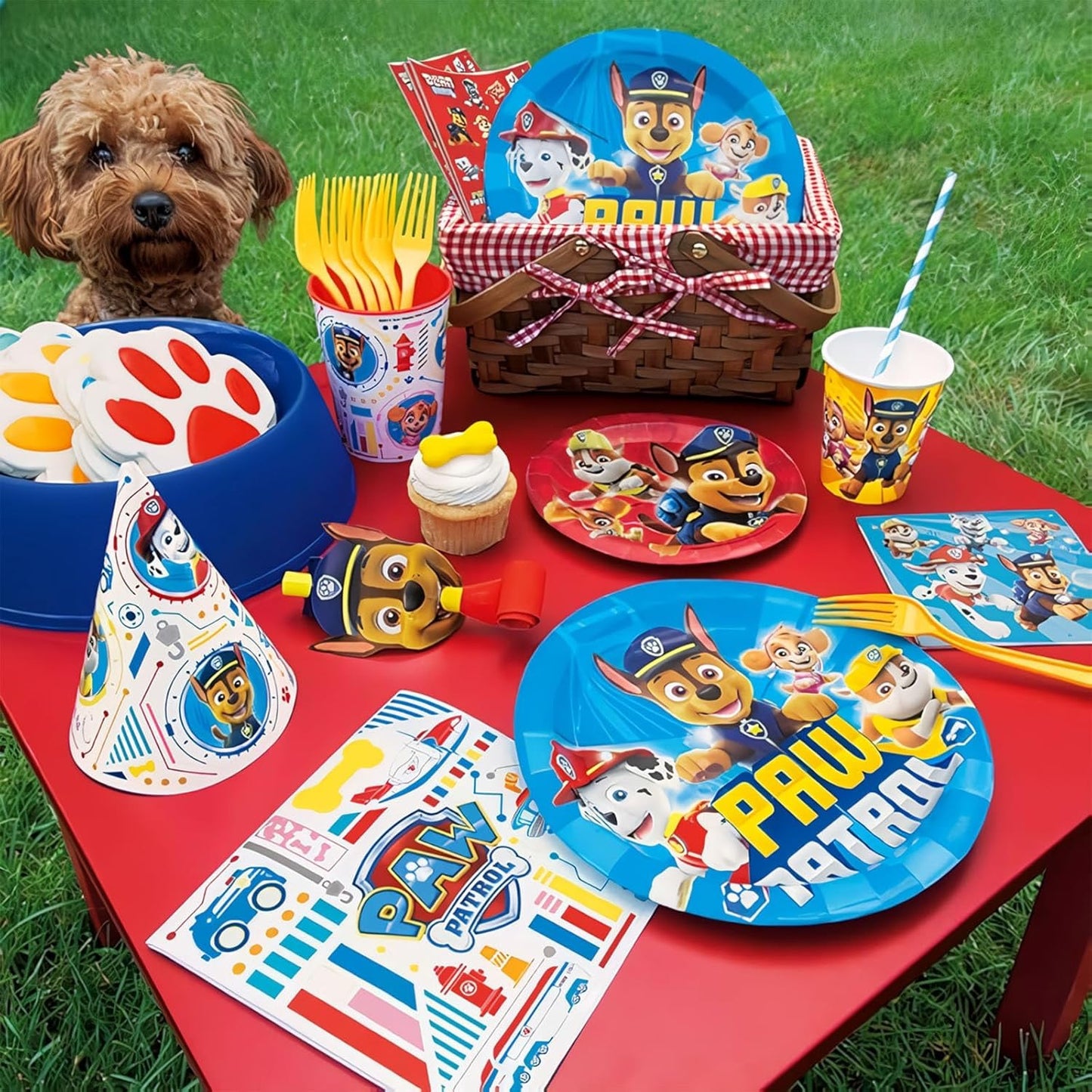 Paw Patrol Round 9" Plates 8ct