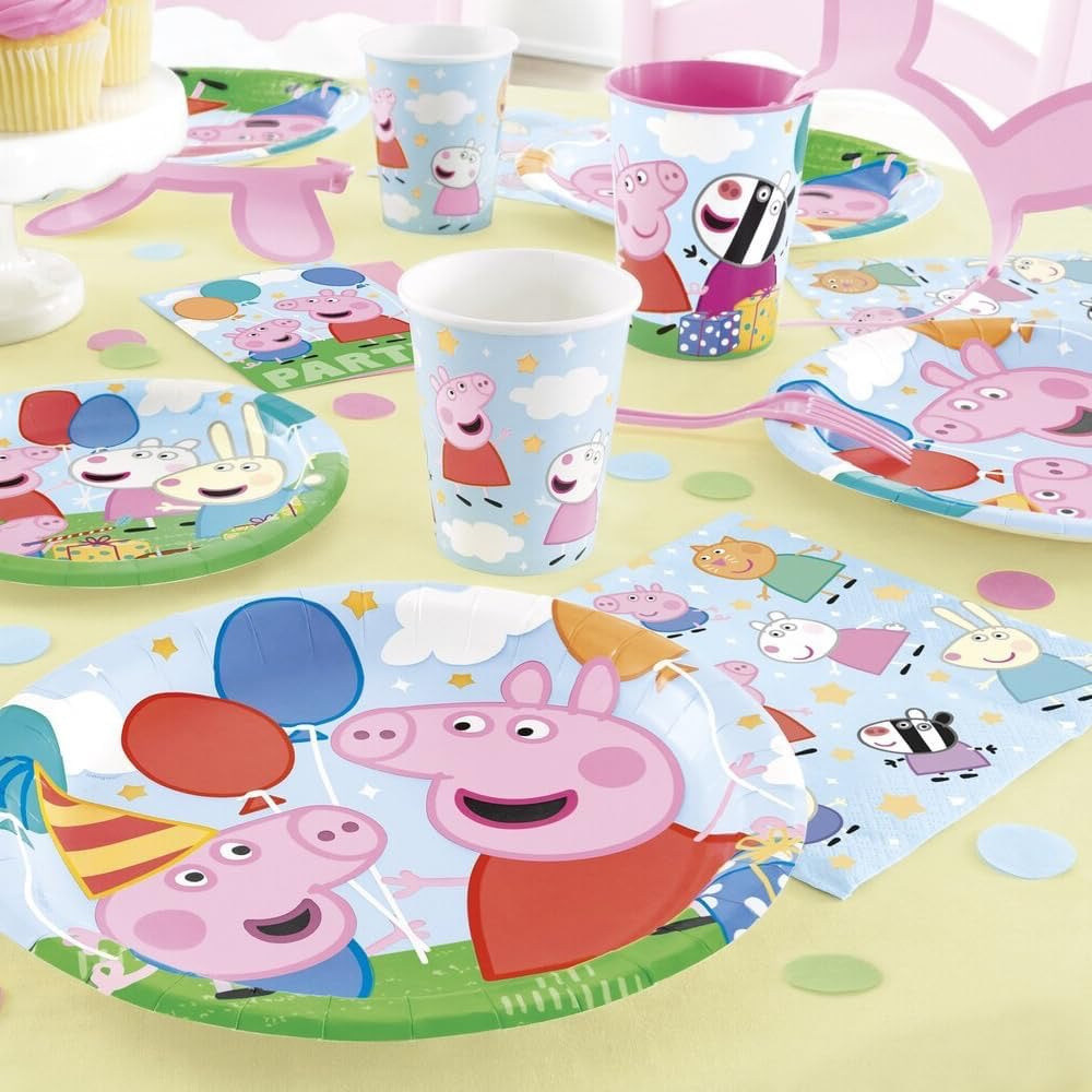 Peppa Pig Round 9" Plates 8ct