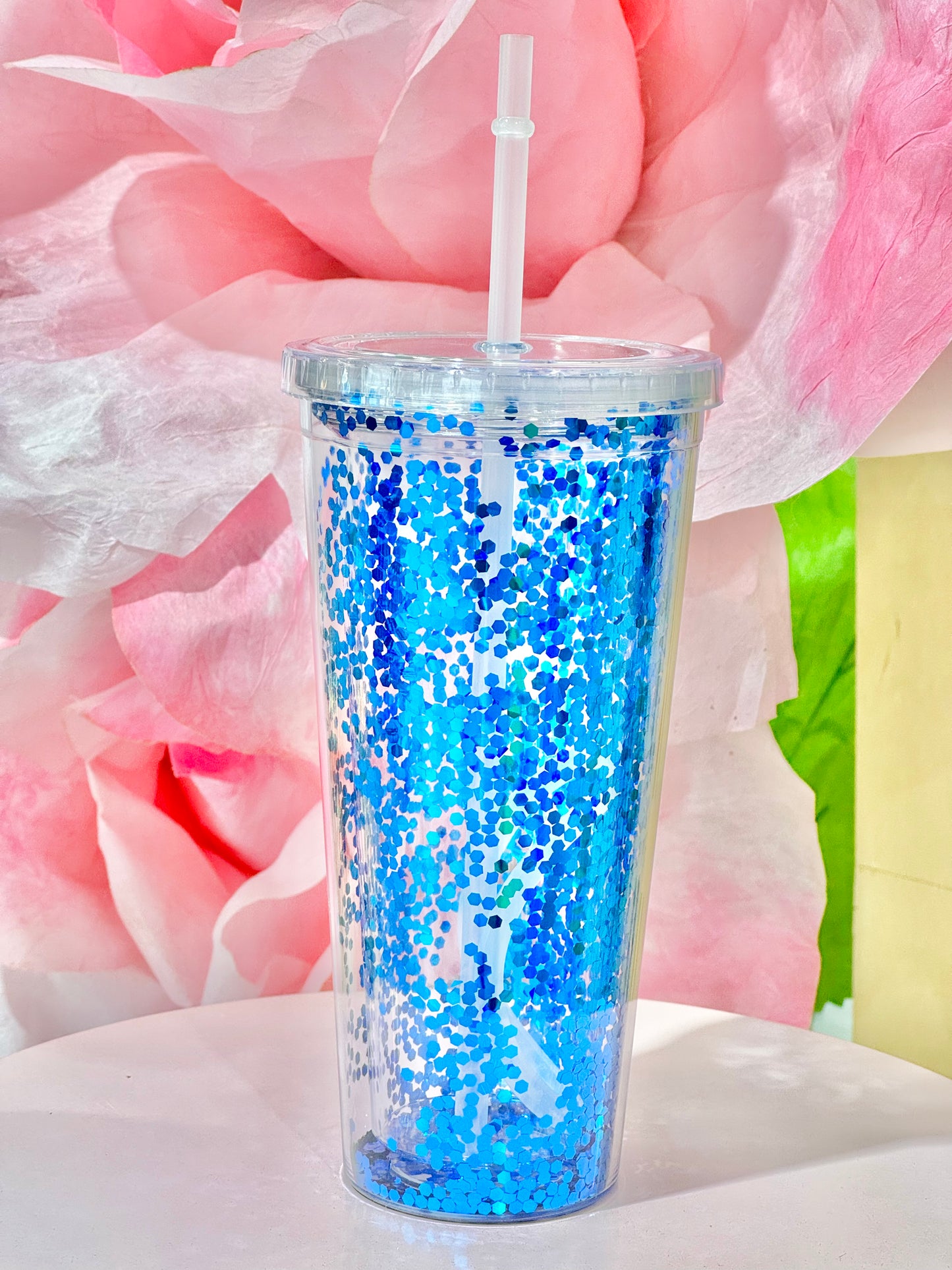 MA033 Glitter Cup 450ml - Purple
