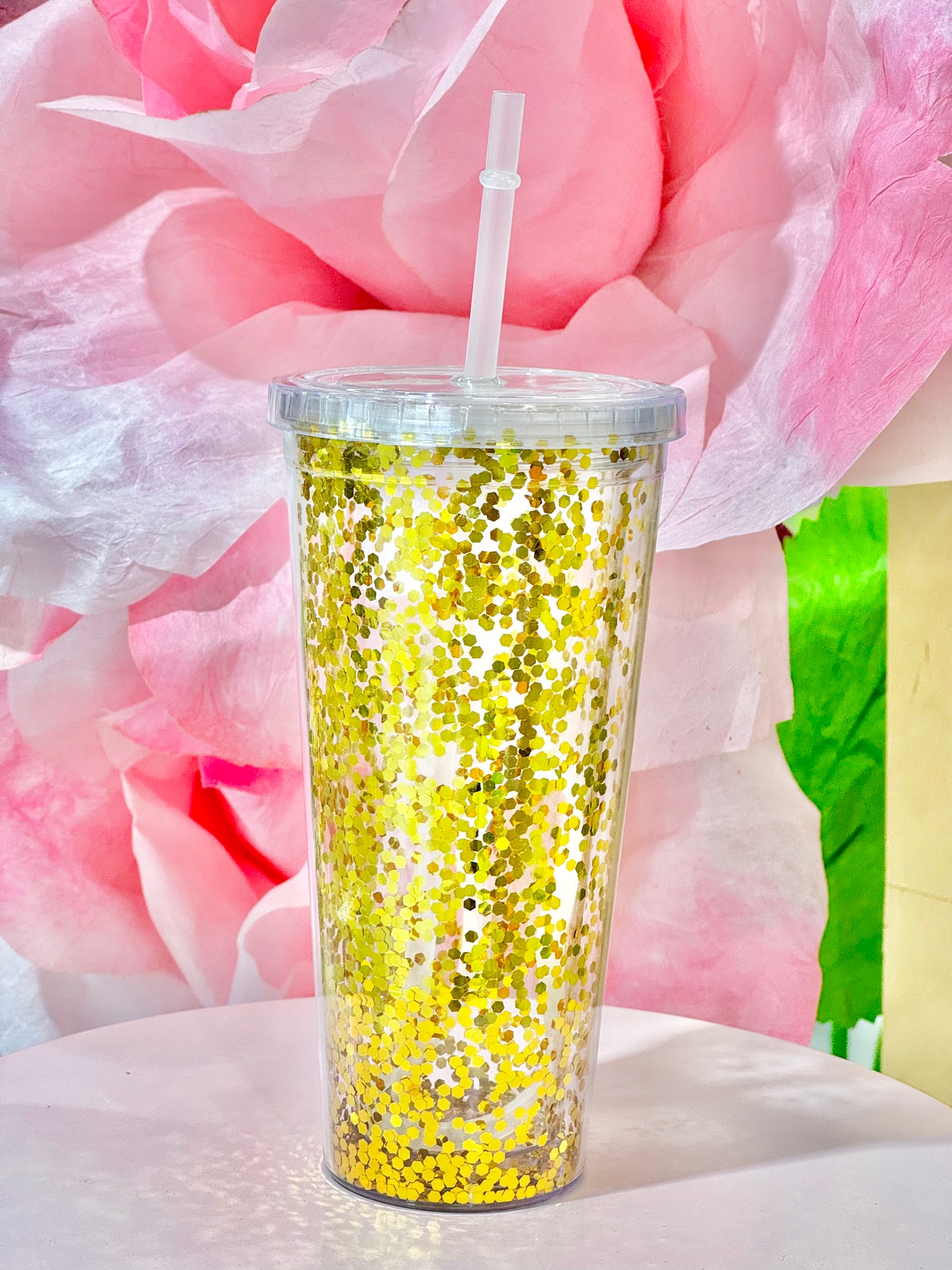MA033 Glitter Cup 450ml - Purple