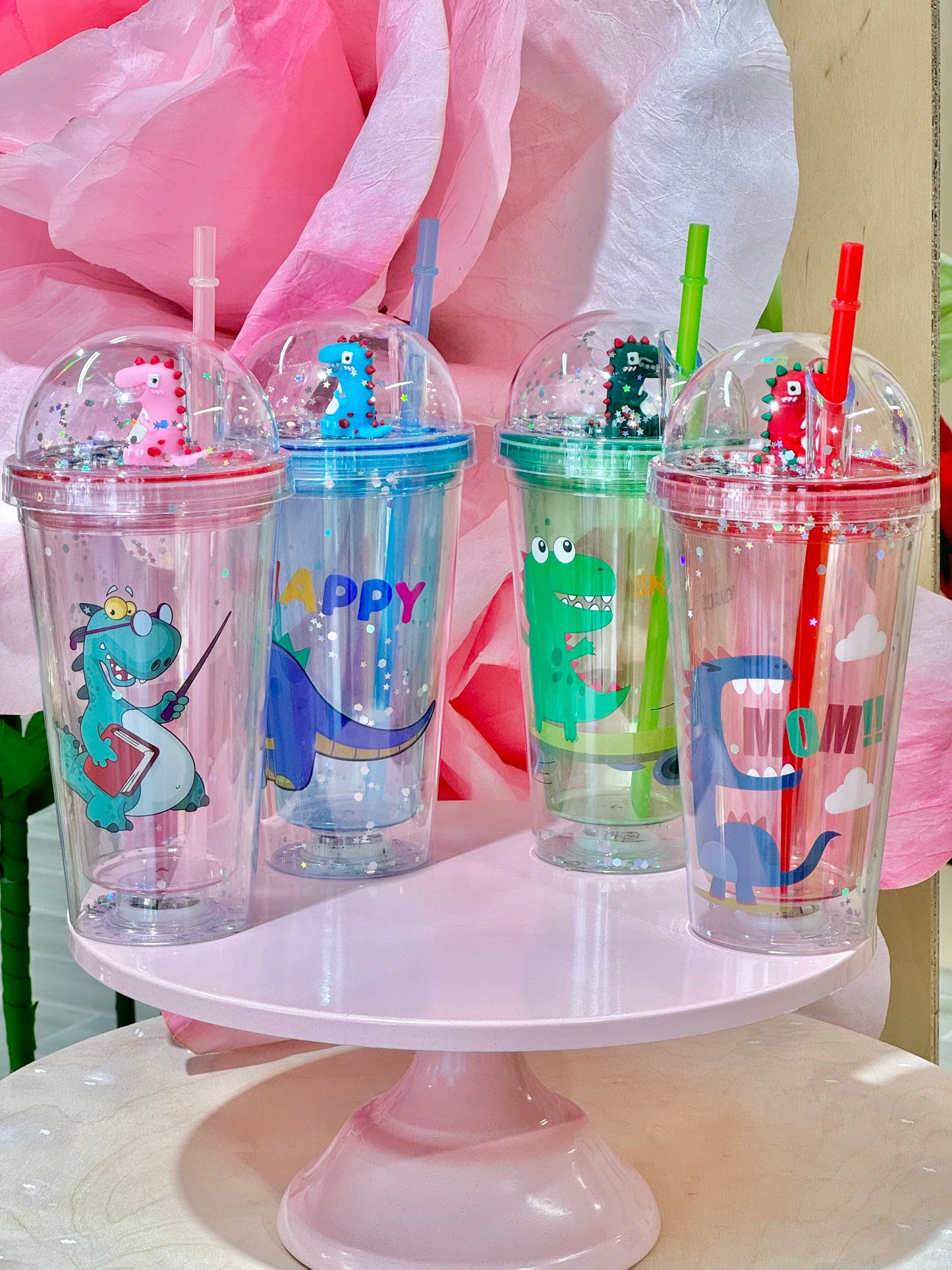 MA040 Dino Cup with Light 450ml - Red