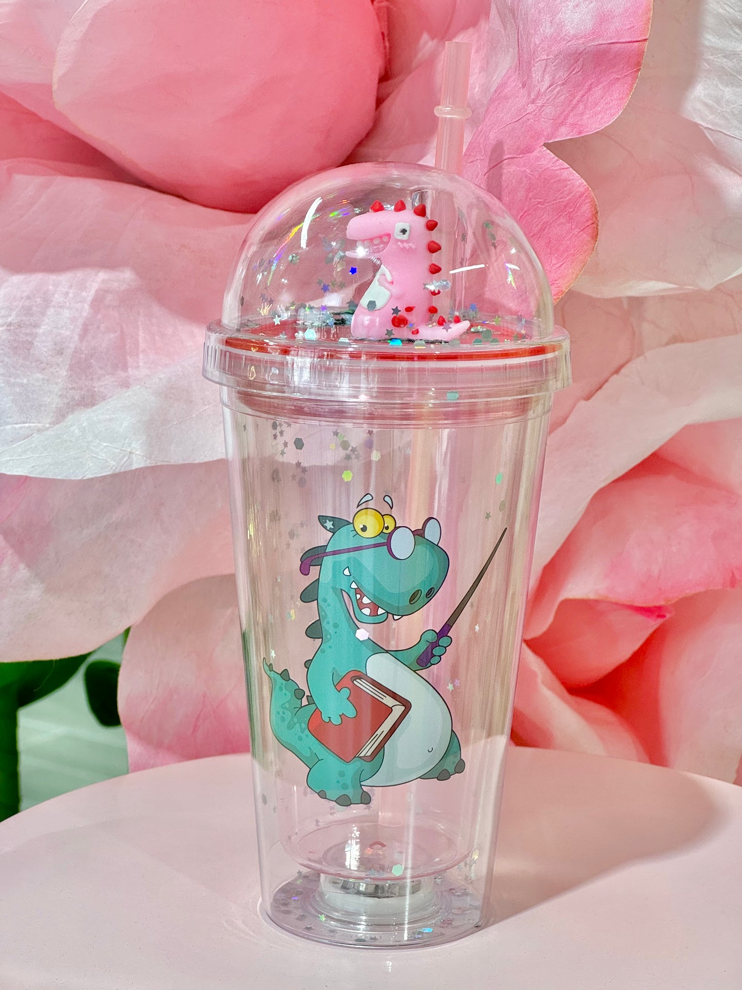 MA040 Dino Cup with Light 450ml - Red