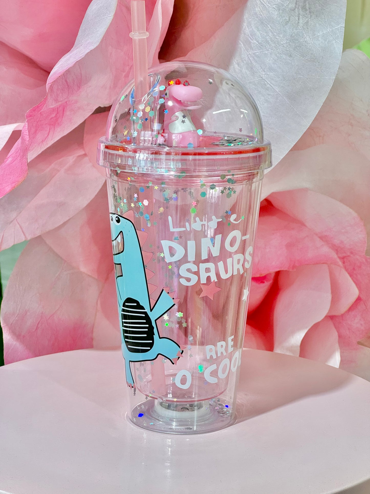 MA041 Dino Cup with Light 450ml - Red