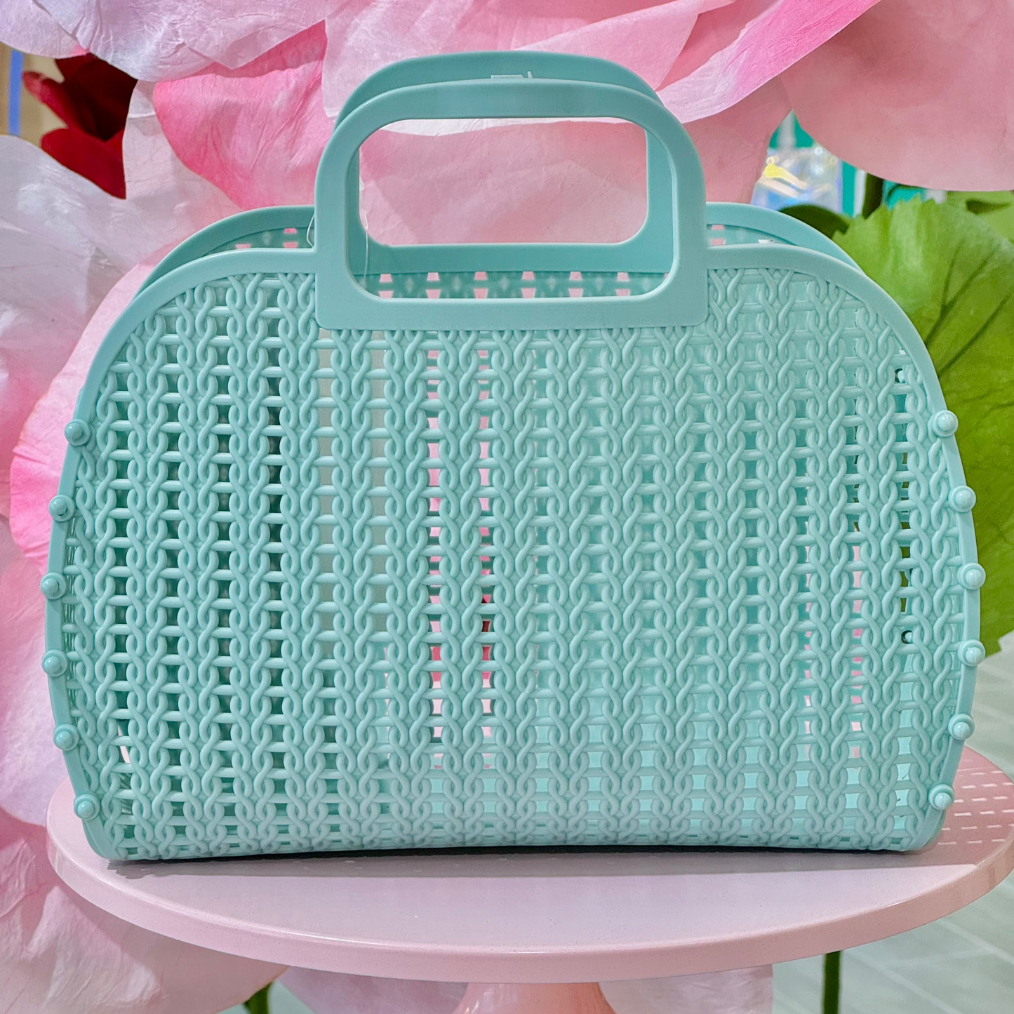 MA047 Basket Gift Bag - Ivory