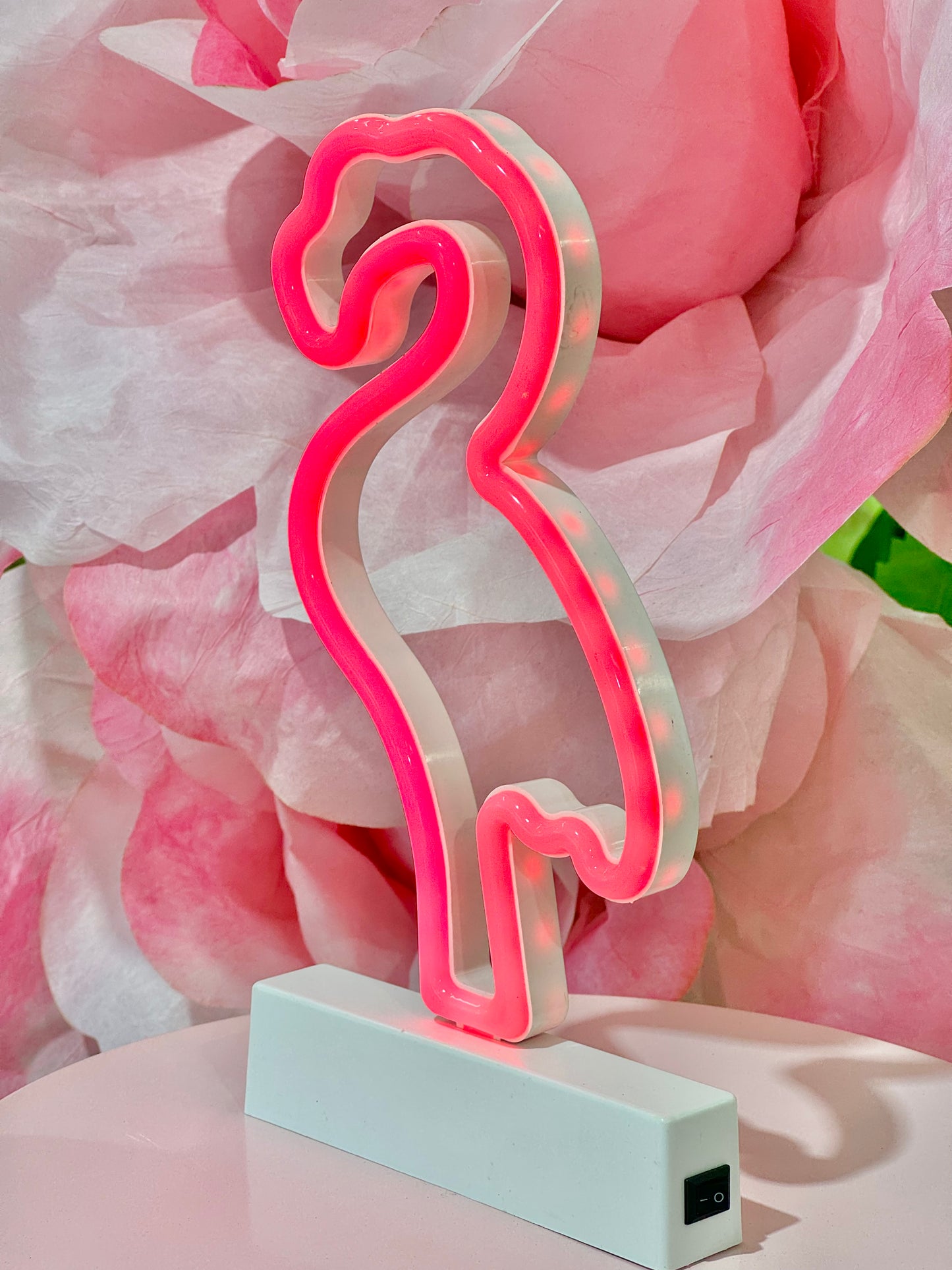 MA195-1 Led Battery Flamingo Lamp - Fuchsia