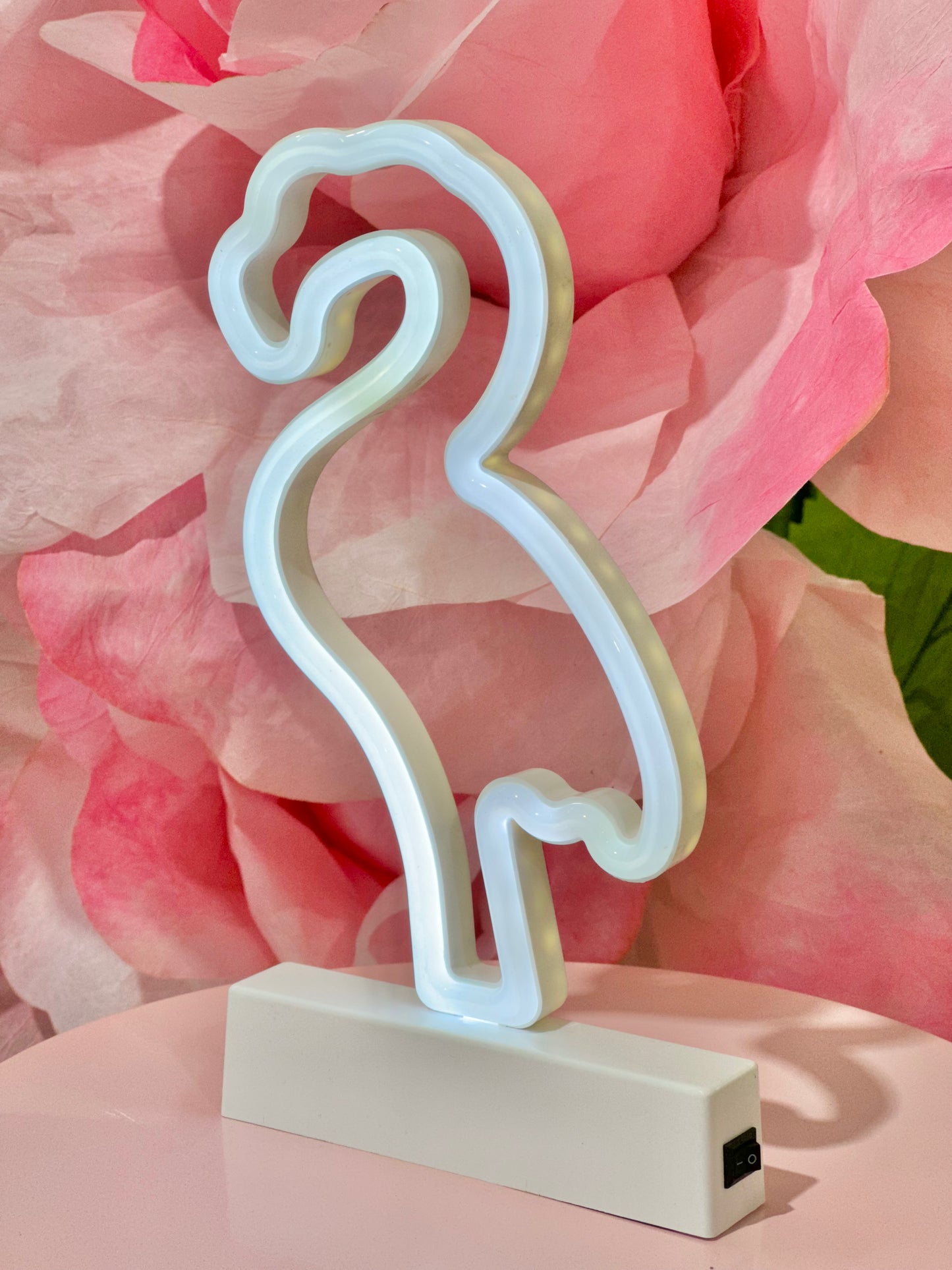 MA195-1 Led Battery Flamingo Lamp - Fuchsia