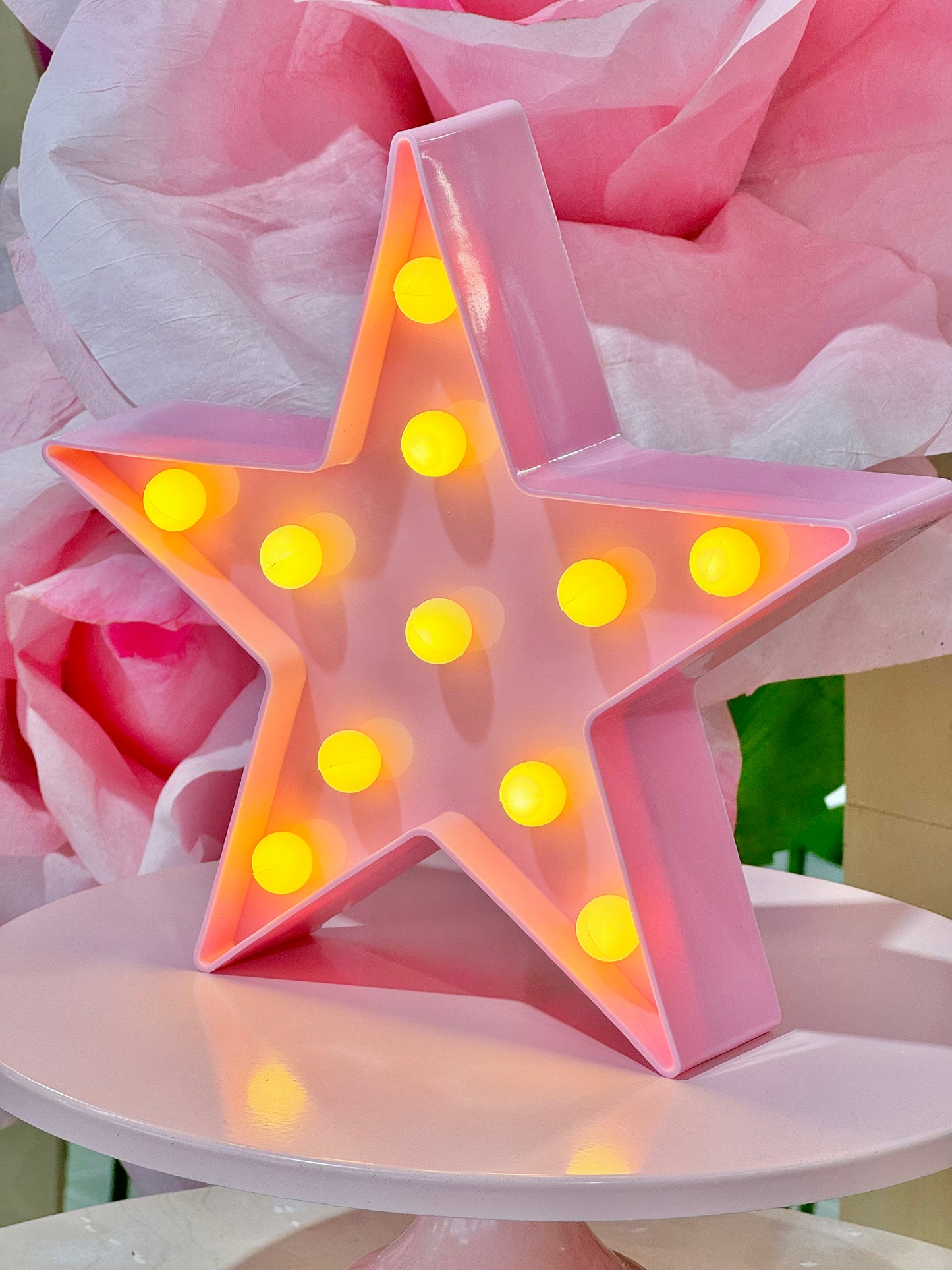 MA204 Battery Star Lamp - White