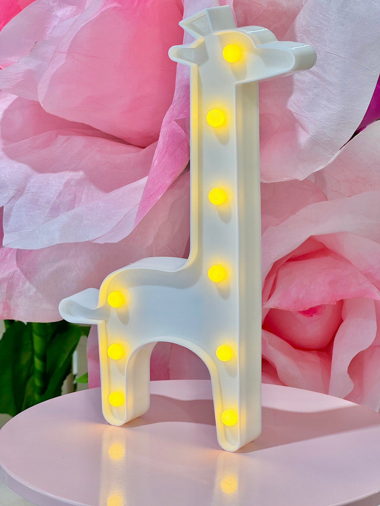 MA211 Battery Giraffe Lamp - Blue