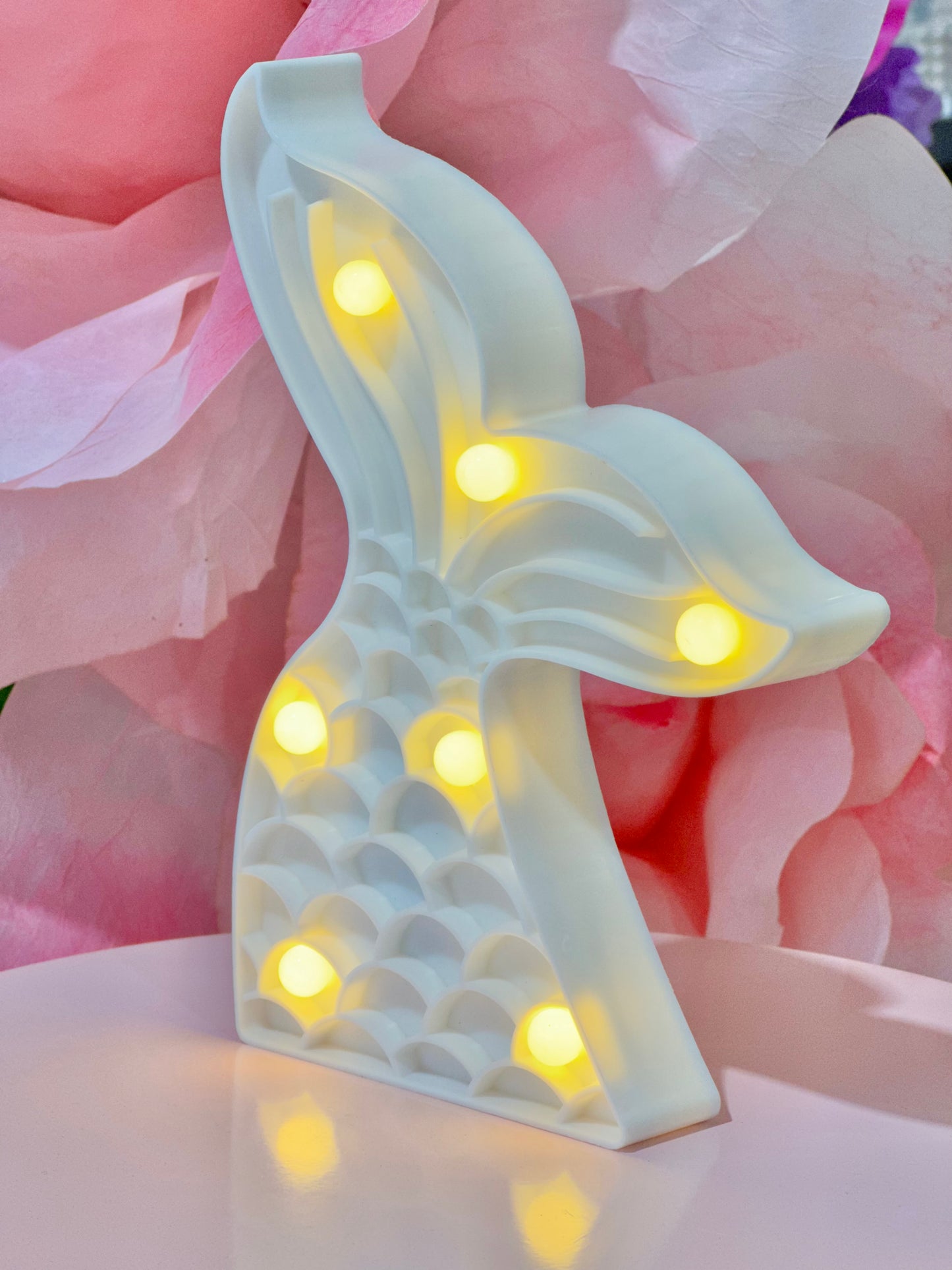 MA212 Battery Mermaid Tail Lamp - Blue