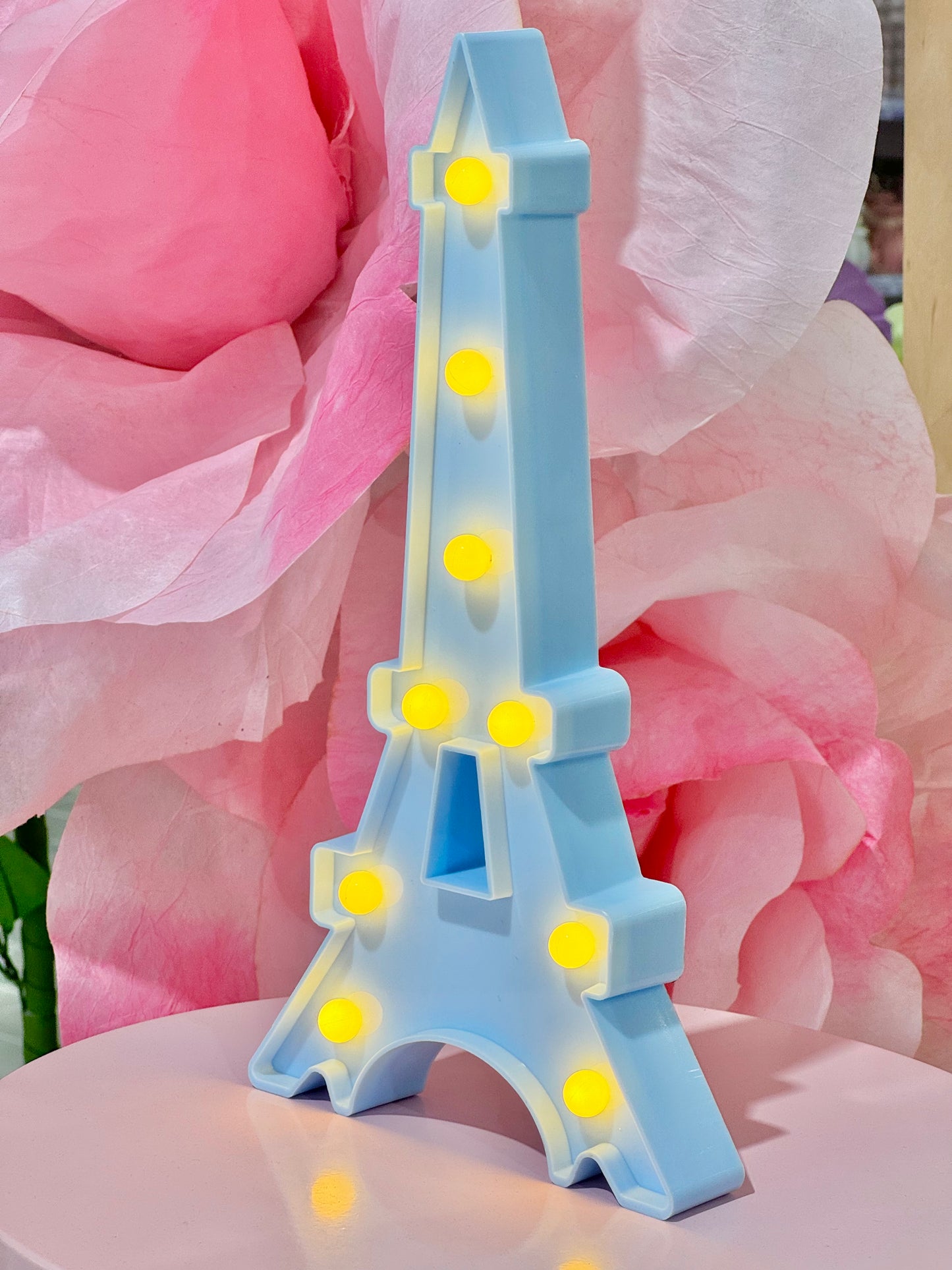 MA214 Battery Eiffel Lamp - Blue