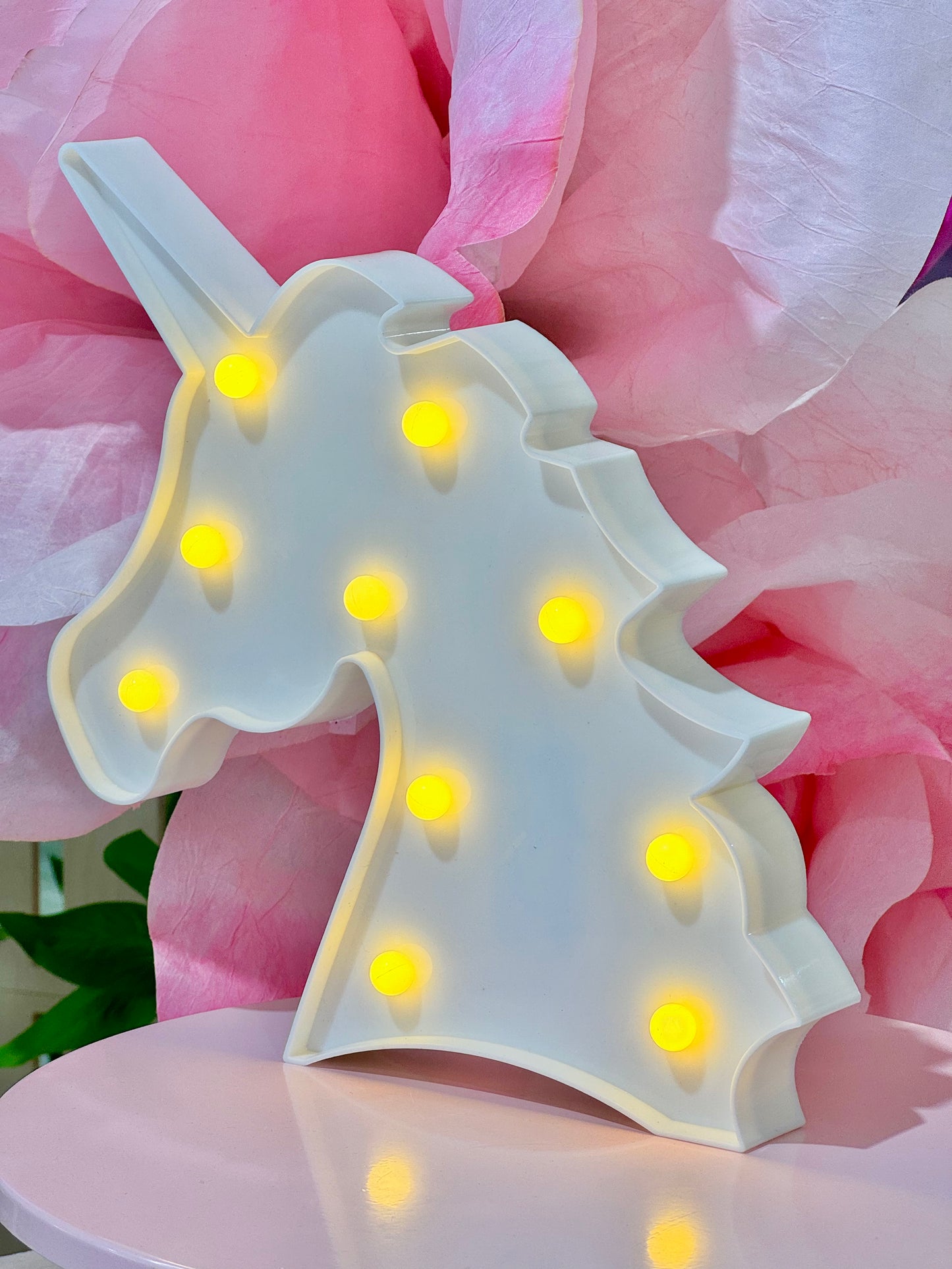 MA216 Battery Unicorn Lamp - Blue