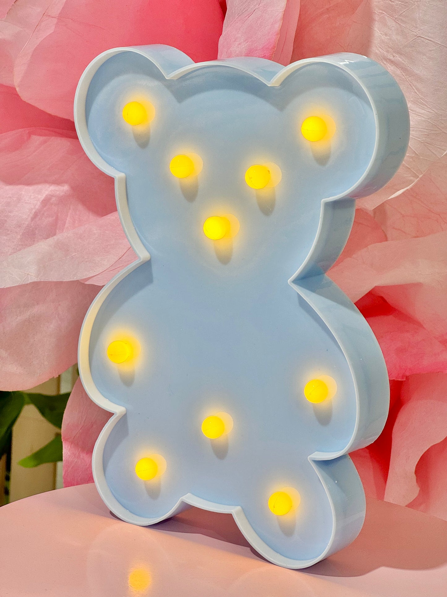 MA218 Battery Bear Lamp - Blue