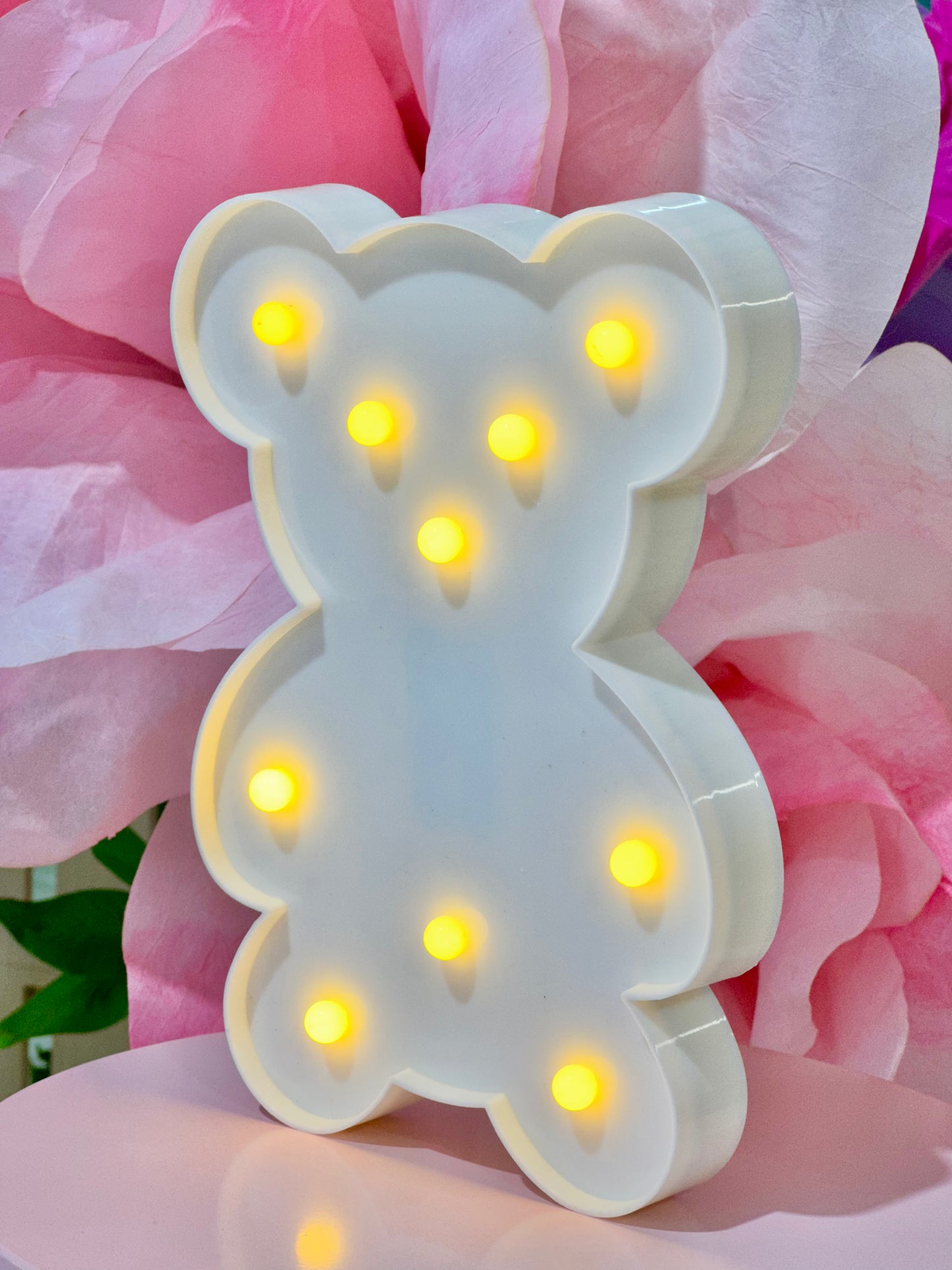 MA218 Battery Bear Lamp - Blue