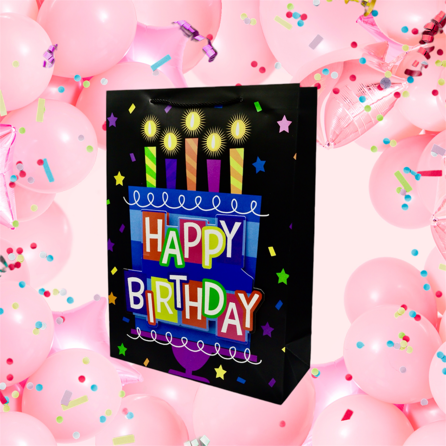 MA357 Birthday Gift Bag 16.3 x 11.8 x 4.7" - 1