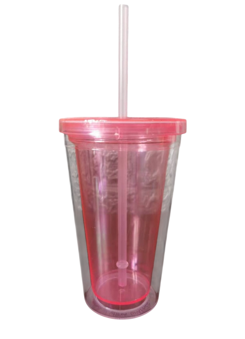 MA081 Color Clear Cup 450Ml - Green