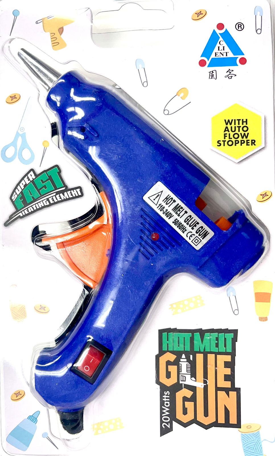 MA043 Glue Gun - Blue