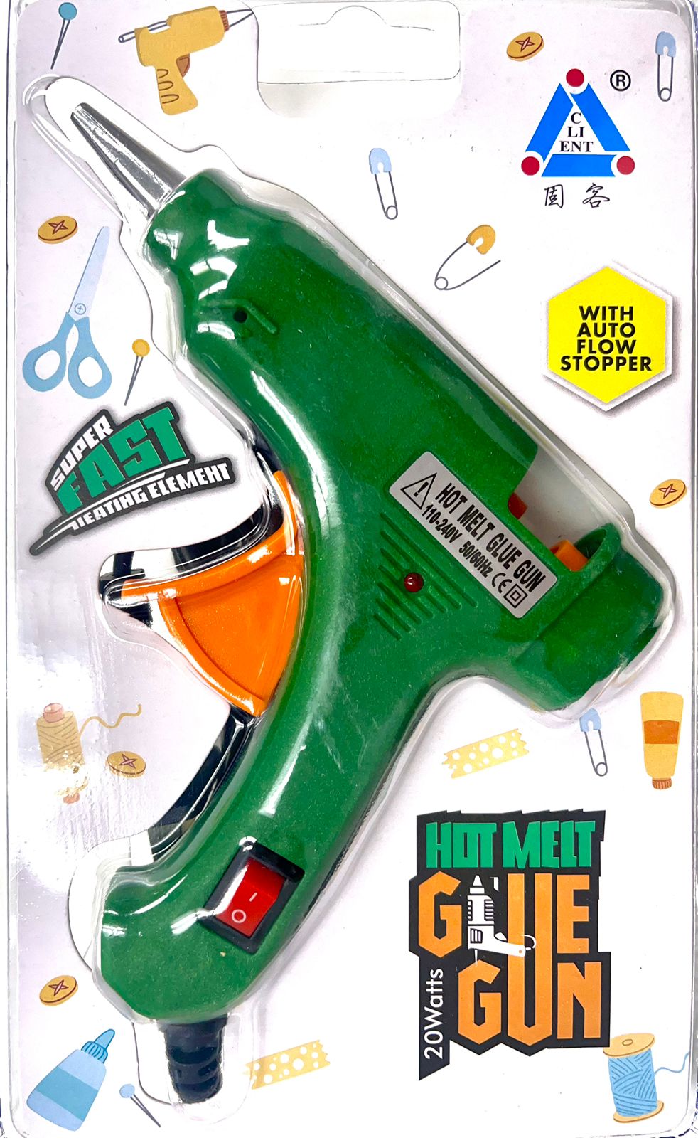 MA043 Glue Gun - Blue